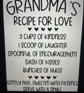 RECIPE FOR LOVE