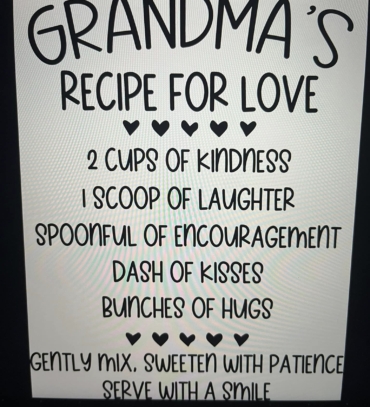 RECIPE FOR LOVE