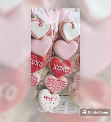 heart package cookies