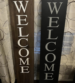 welcome signs